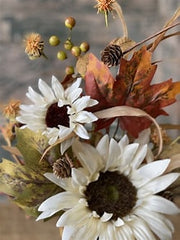 24" Autumn Blush Pumpkin Wreath