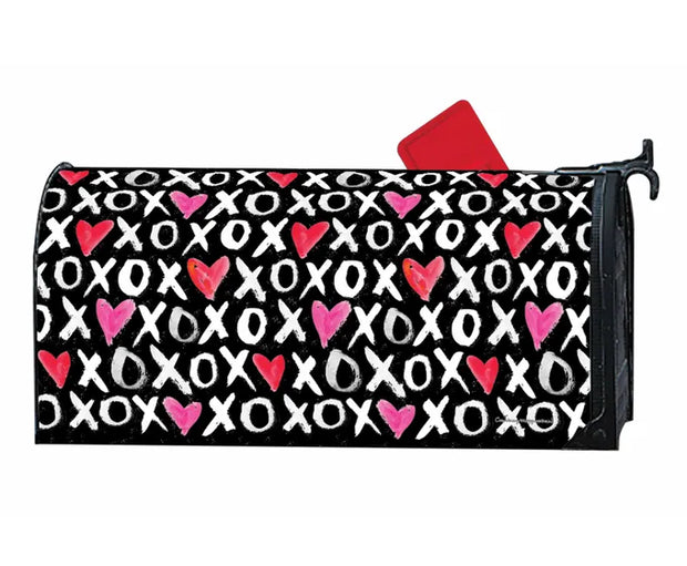 Hearts Hugs and Kiss Mailbox Wrap