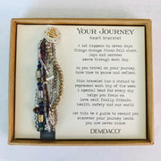Your Journey Heart Bracelets * View for More Colors