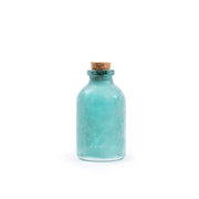 Frosted Green Mini Bottle with Cork