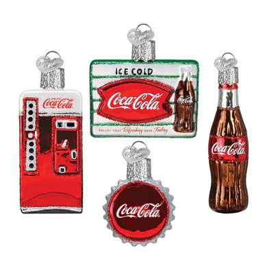 Coca-Cola Mini Diner Ornament Set
