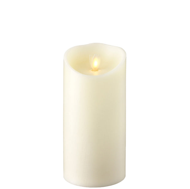 Moving Flame 3.5x7 Ivory Candle