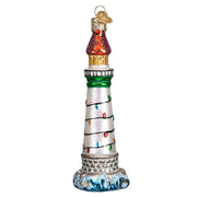 Holiday Lighthouse Ornament