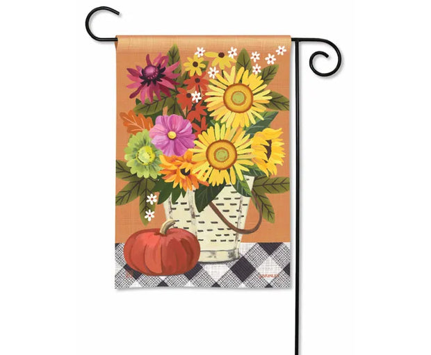 Autumn Basket Garden Flag