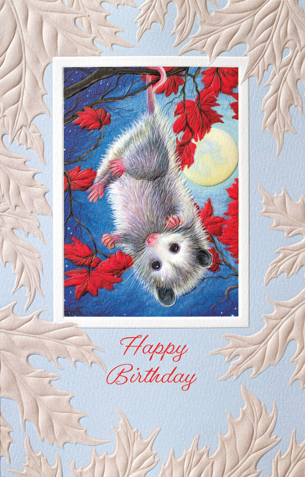 Moon Baby Birthday Greeting Card