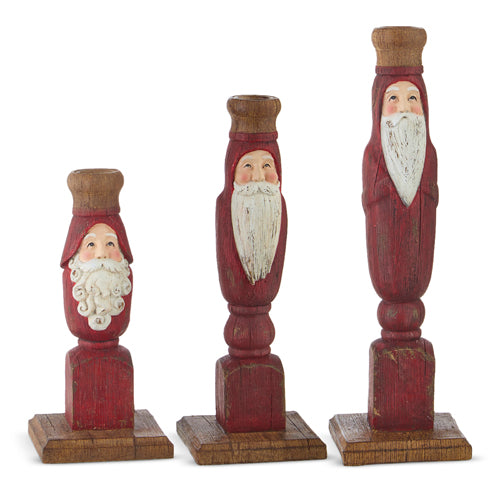 Medium Santa Taper Candle Holder