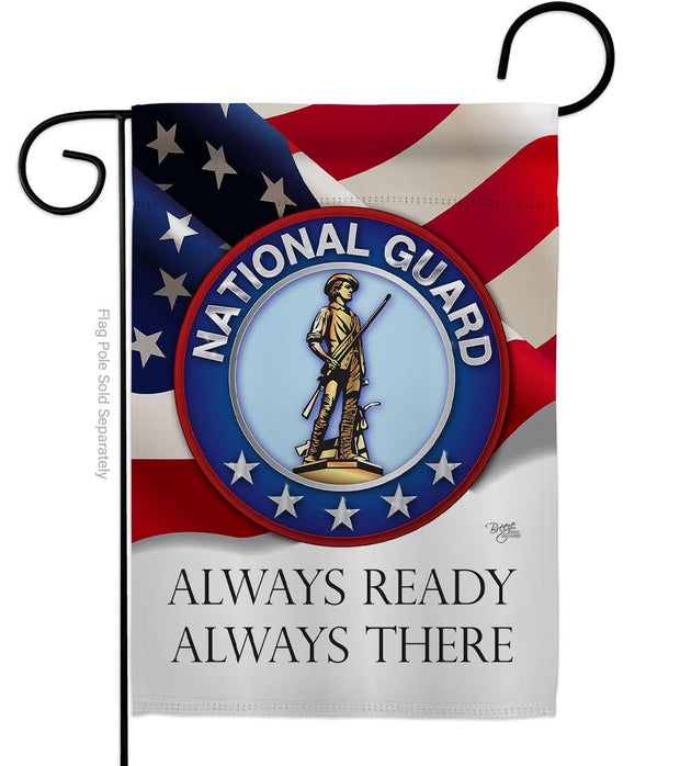 National Guard Armed Forces Military Army Decor Flag