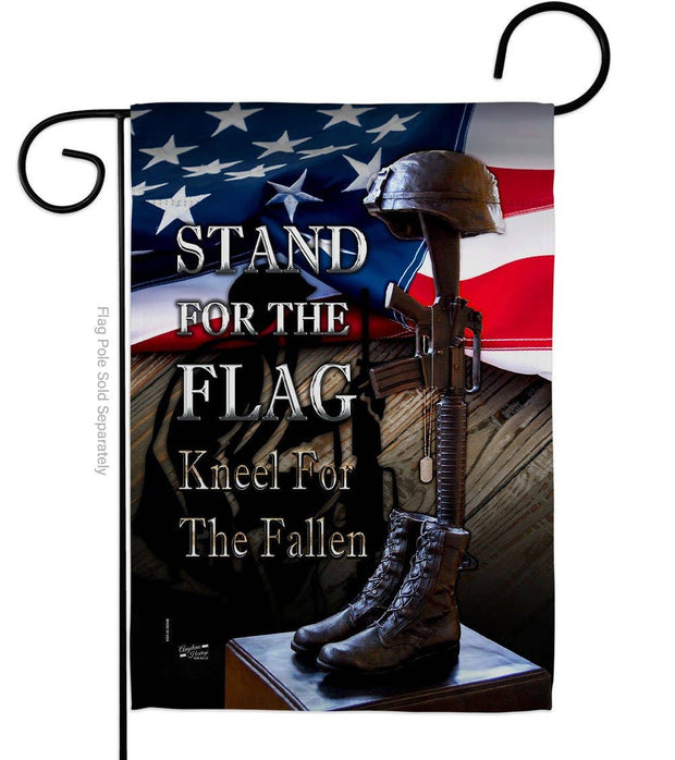 Stand For The Flag Armed Forces Military Service Decor Flag