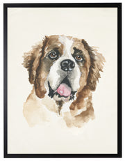8x10 Watercolor Pet Wall Art