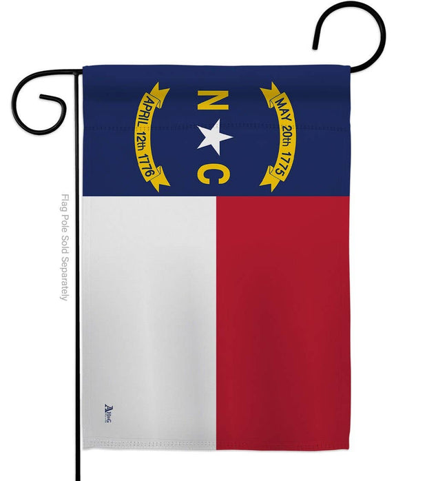 North Carolina Americana States Decor Flag