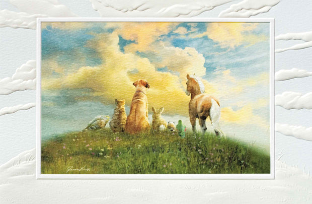 Memories of Love Pet Sympathy Card