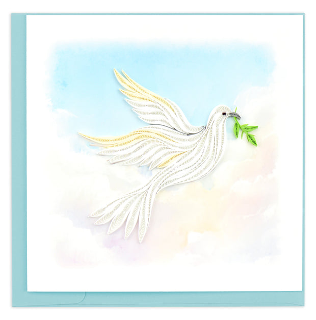 Peace Dove Quilling Card