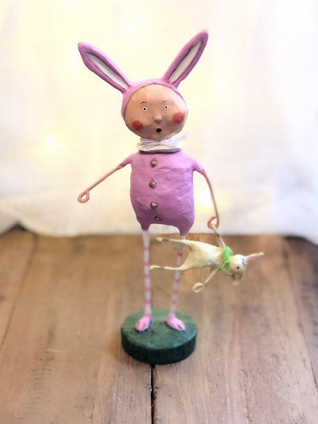 Pink Bunnyskin by Lori Mitchell