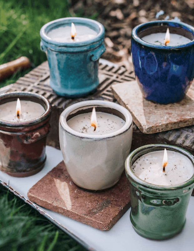 Cambria Pottery Collection - Swan Creek Soy Candles