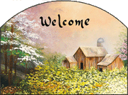 Dogwood Dreams Welcome Garden Sign, Heritage Gallery