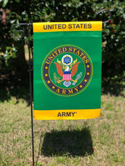 U.S. Army Symbol Lustre Garden Flag