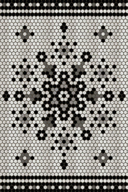 Mosaic - Black & Grey