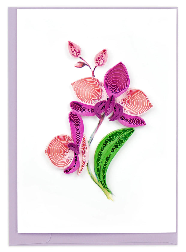 Orchid Gift Enclosure Card