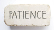 Patience Scripture Stone