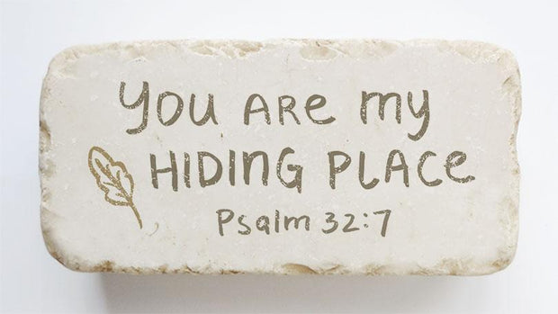 Psalm 32:7 Scripture Stone