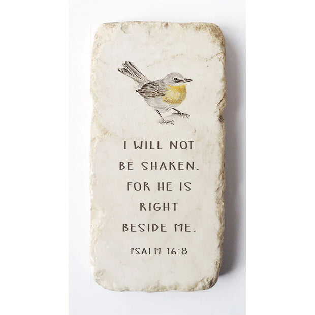 Psalm 16:8 Scripture Stone