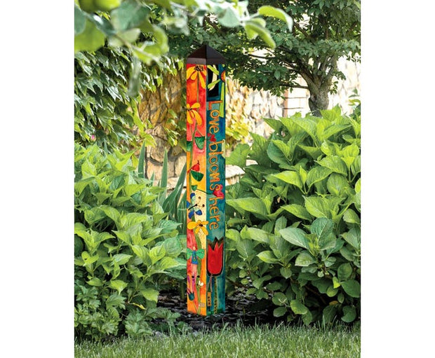 Love Garden 40" Art Pole