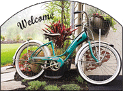 Mary's Bike Garden Sign