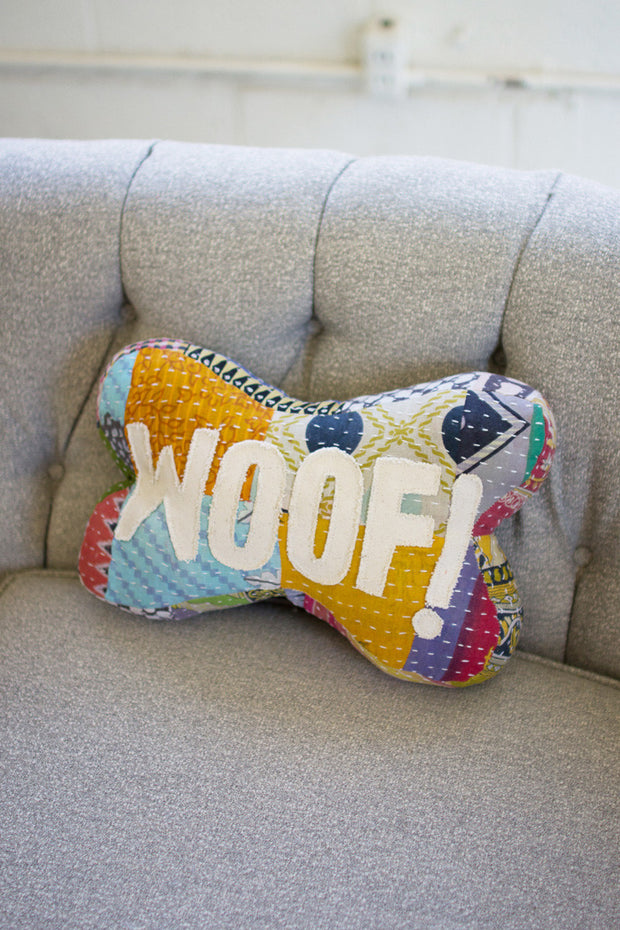 Woof Bone Pillow