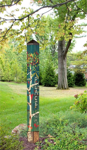 Studio-M Peace Tree 5' Art Pole