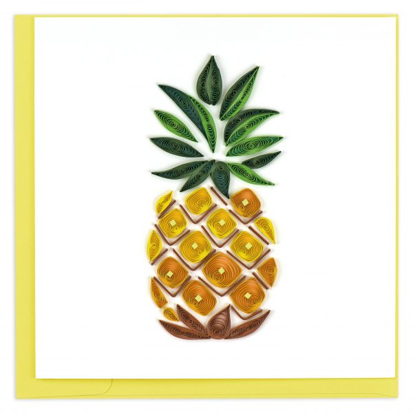 Pineapple Quilling Card