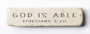 Ephesians 3:20 Scripture Stone