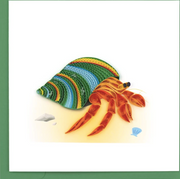 Hermit Crab Quilling Card RETIRED
