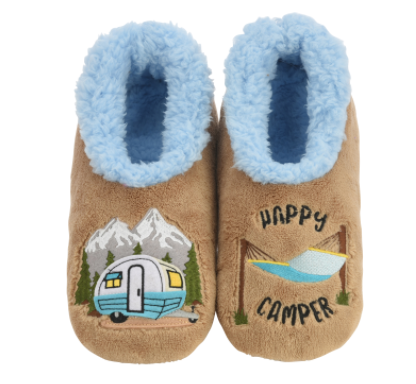 Happy Camper Snoozies Slippers