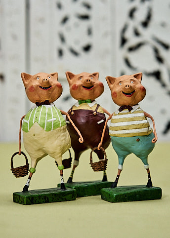 ESC & Co. Three Lil' Pigs by Lori Mitchell