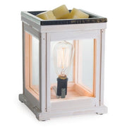 Weathered Wood Edison Bulb Tart Warmer