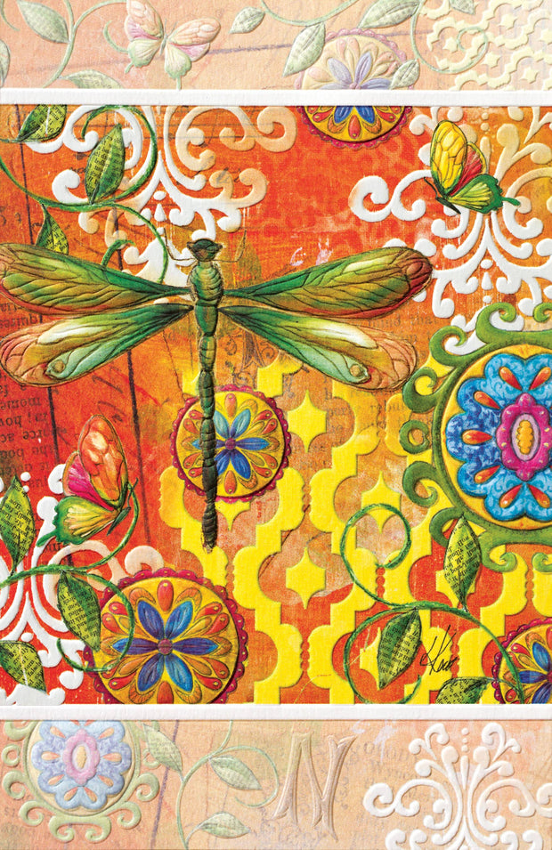 Dragonfly Flight Birthday Greeting Card