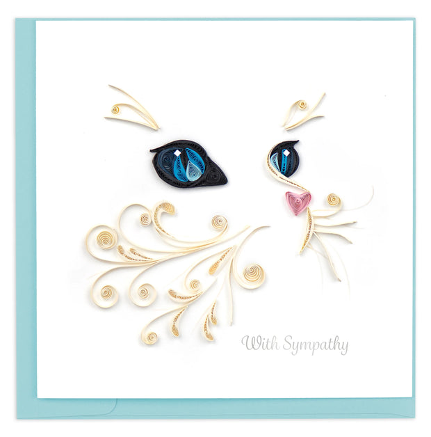 Cat Sympathy Quilling Card (New 2023)