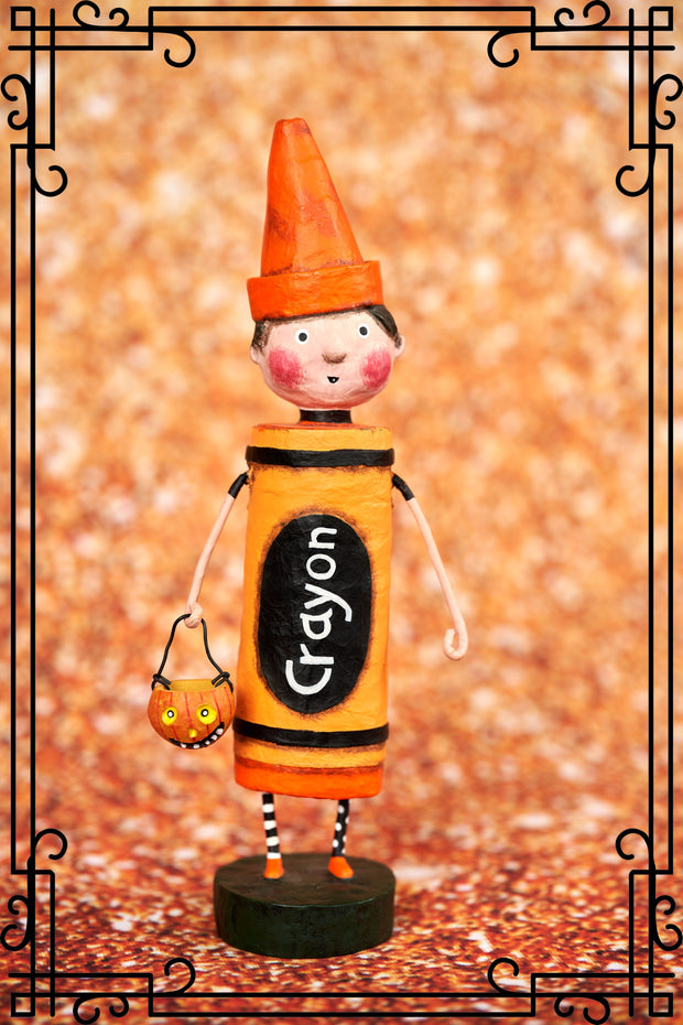 ESC & Co Orange Crayon by Lori Mitchell