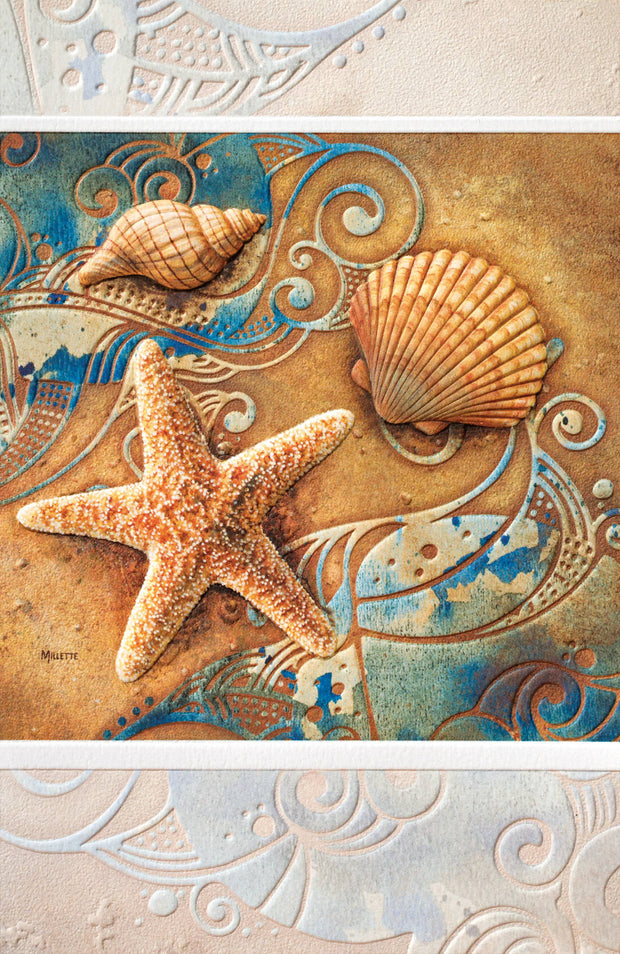 Artful Ocean Get Well Greeting Card