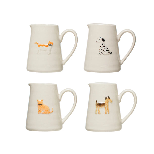 Stoneware Creamer Dog/Cat