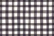 Gingham Check - Black