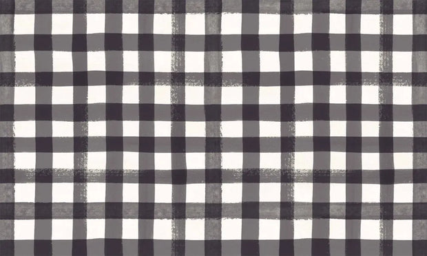 Gingham Check - Black