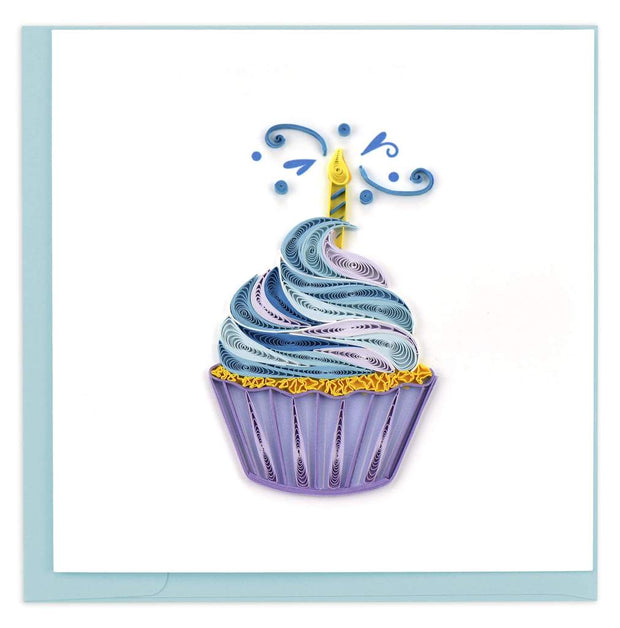 Cupcake & Candles Quilling Card