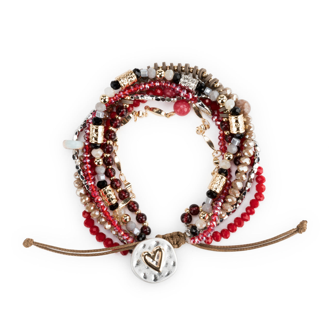 Bracelet d'amitié Coeur - Heart Heishi - Djeco