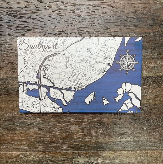 Southport Printed Map MINI