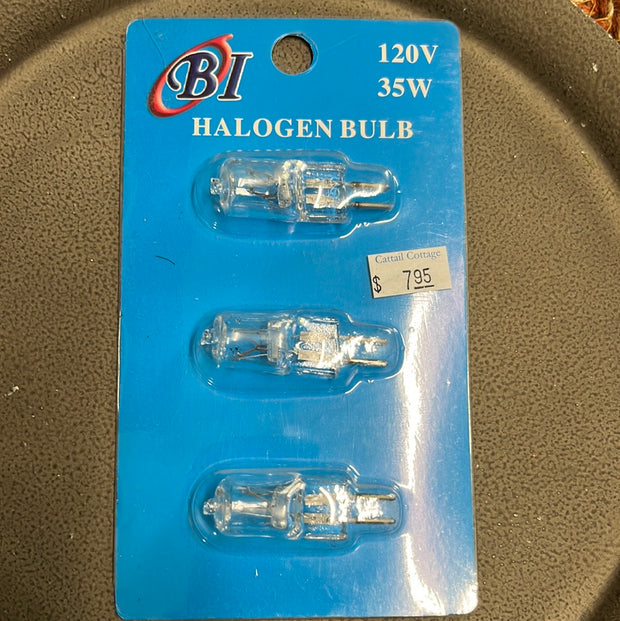 Halogen bulb 3 pack