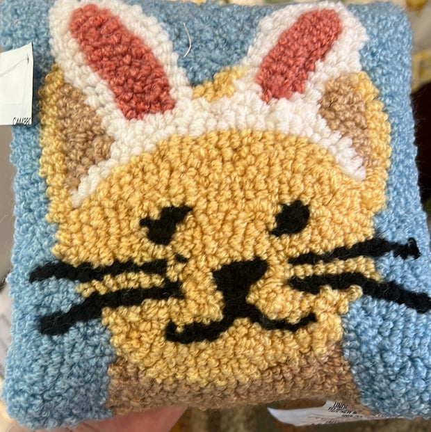 Bunny Cat Pillow