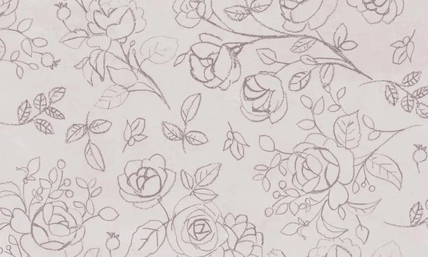Rose Sketch - Blush