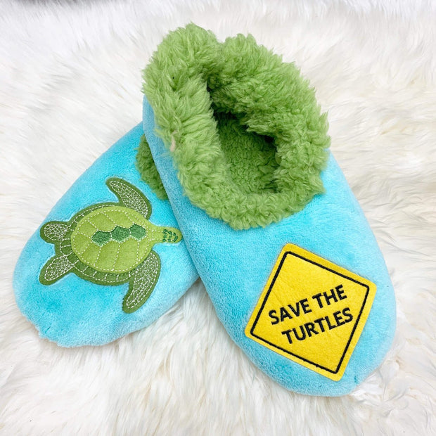 Save the Turtles Snoozies Slippersn