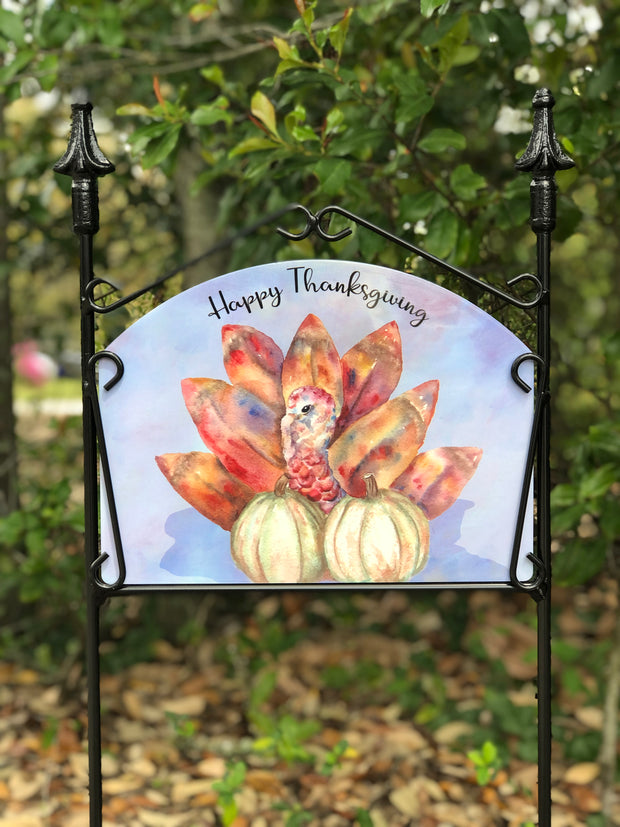 Turkey Color Garden Sign